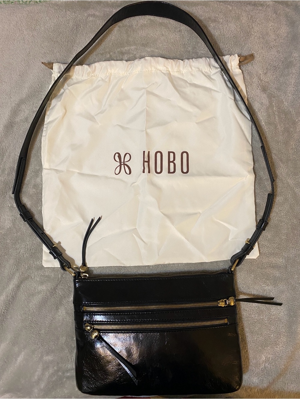 HOBO Billie Leather Crossbody Bag